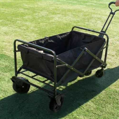 델로나  캠핑 웨건 카트 수레 캐리어 손수레 5인치