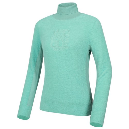 와이드앵글  CO 펜시 로고 자수 방풍 터틀 풀오버 WWW24K717G