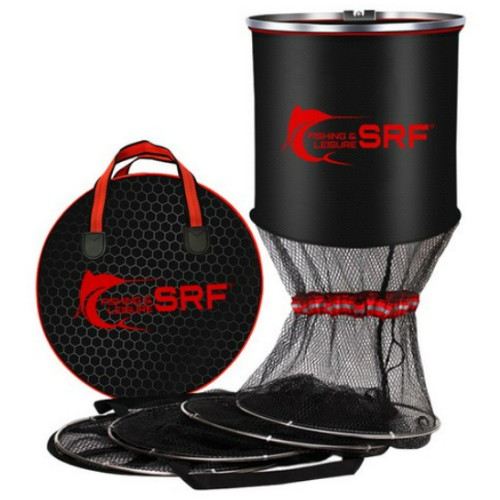 SRF  실리콘 낚시 살림망 33cm