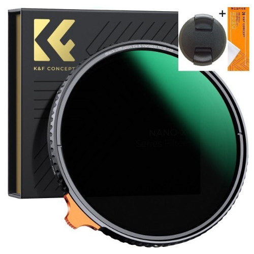 K&F CONCEPT  NANO-X 블랙 미스트 1/4 + ND8-128 렌즈필터