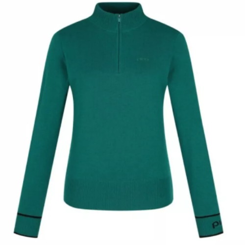 핑  방풍 반집업 긴팔 니트 121D3SR951_GN