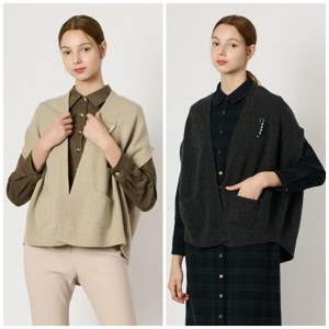 BCBG 크루키 포켓 베스트 B4W9K503