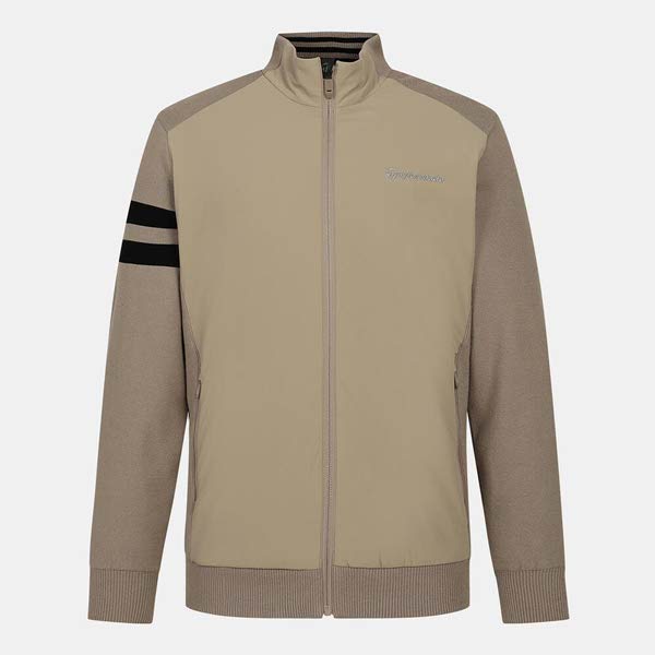 테일러메이드 우븐 하이브리드 가디건 니트 방풍 자켓 TMSCN3332-510