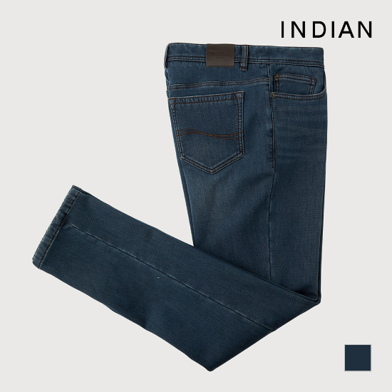 인디안 남성 겨울 밍크본딩 데님 MIUDLXWA281