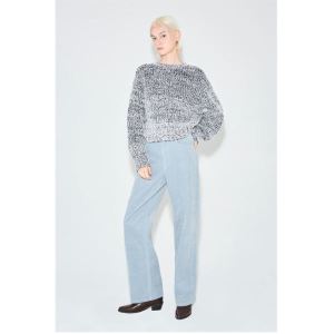 버커루 여성 코듀로이 와이드 팬츠 B244PT920P