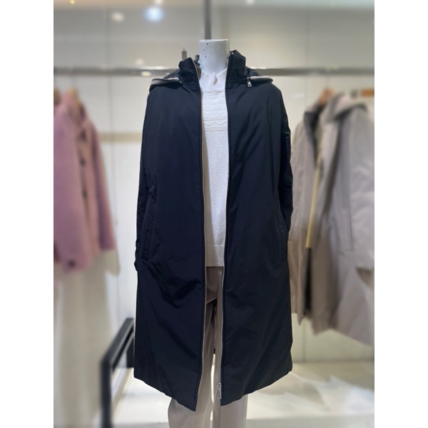 요하넥스 후드탈부착 구스 롱 패딩 Z4D1U100