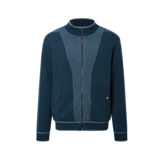 LF 헤지스골프 컬러블록 울 집업가디건 HUSW4D701E3