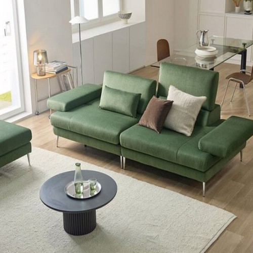 자코모 노벰버 하이 기능성 젠위브 패브릭 소파 3인용