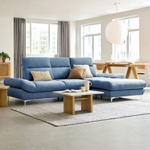 자코모 베러미ll 스윙 카우치형 기능성 젠위브 패브릭 소파 4인용