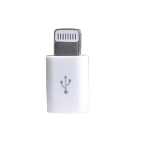 강원전자 NETmate NM-LA01N 마이크로B 5핀 to 라이트닝 8핀 젠더