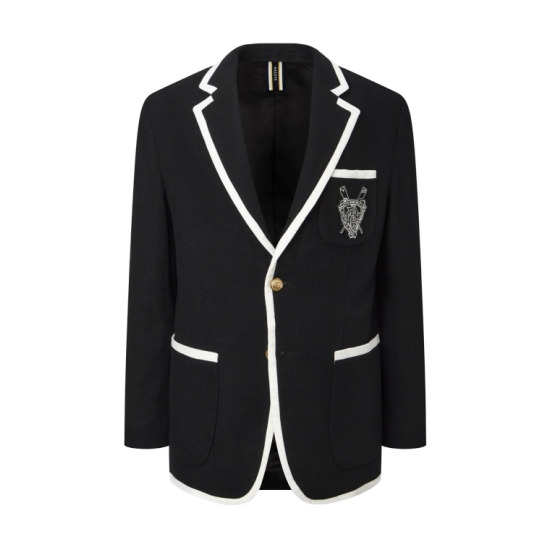 헤지스 로잉 클럽 자켓_HZJA4D702BK