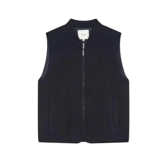 헤지스 울 집업베스트_HZSW4D332N3