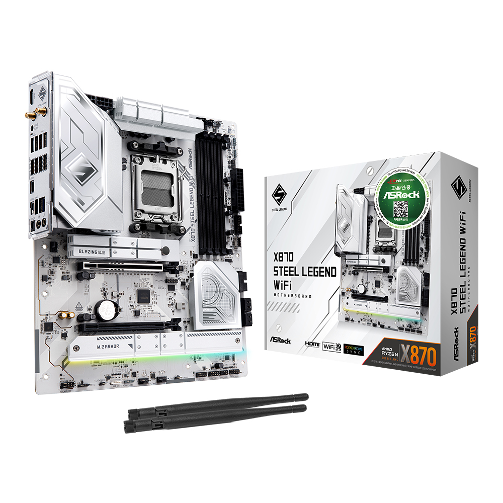 ASRock  X870 스틸레전드 WiFi 대원씨티에스