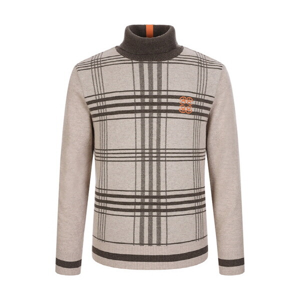 벤제프  체크패턴 풀오버 니트 BP5MMSP203