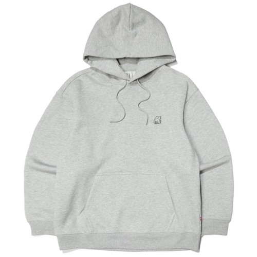 노르디스크  캠핑사이트 백 헤비웨이트 후드 티셔츠 OUW24225MH