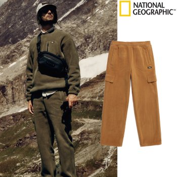 내셔널지오그래픽 NRN 플리스 조거 팬츠 N244UPT140