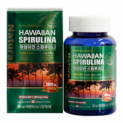 헬스가든 하와이안 스피루리나 180정