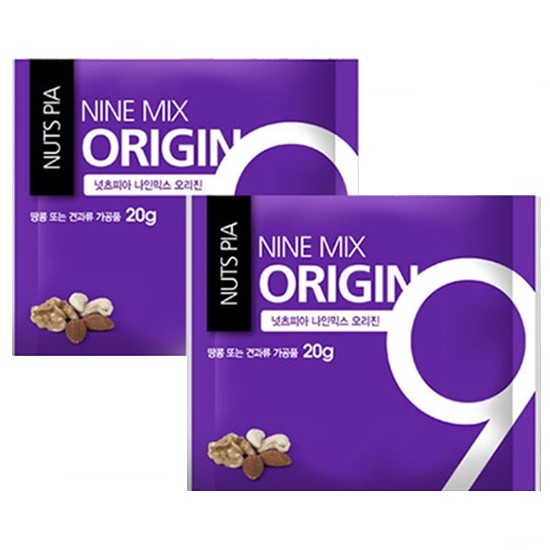 더원B&F  넛츠피아 나인믹스 오리진 20g