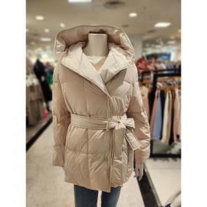 쉬즈미스 여성 퀼팅 숄 후드 덕다운 점퍼 SSDJPO42100