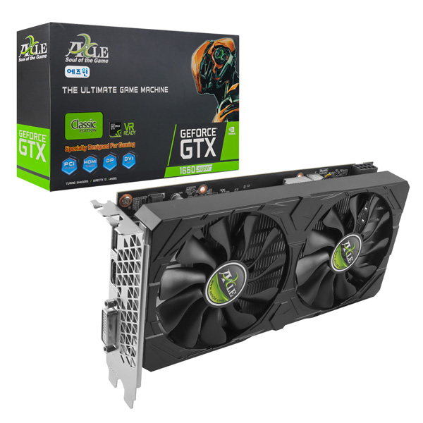 액슬  지포스 GTX 1660 SUPER 38mm D6 6GB 에즈윈