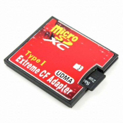 라이트컴  IT066 micro SD to CF 메모리 카드어댑터