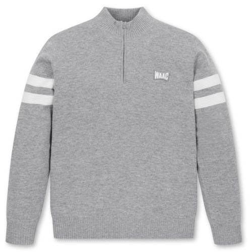 WAAC  하프 집업 니트 풀오버 WMWAW24801GYM