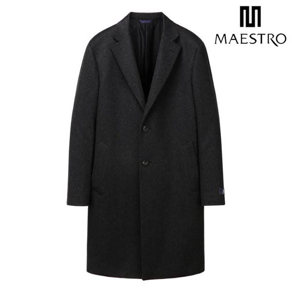 마에스트로 단색 체스터 코트_MACO4D001G3