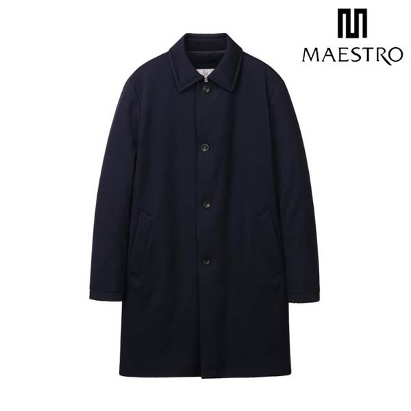 마에스트로 단색 구스다운 트렌치코트_MATR4D081N2