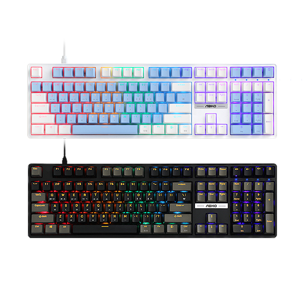 ABKO  K580 교체축 게이밍 기계식 젠틀맨