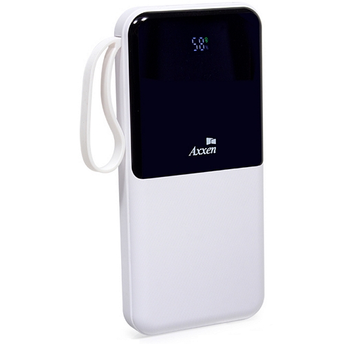 Axxen  PD 22.5W 케이블 일체형 잔량표시 보조배터리 B511 10000mAh