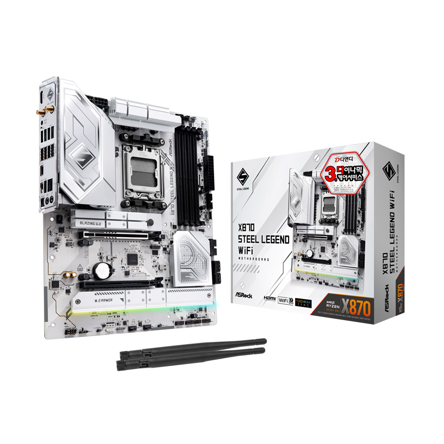 ASRock  X870 스틸레전드 WiFi 디앤디컴
