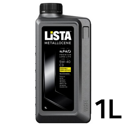 리스타  메탈로센 5W40 C3 1L