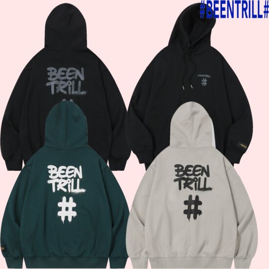 빈트릴 스프레이 해시태그 후드 BA243HM001