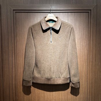 올젠 남성 클래식 맨즈 셔닐 코듀로이 집업 니트 스웨터_ZME4TU1311