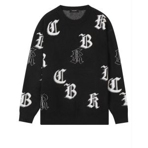 버커루 남자자카드 로고 니트 풀오버 B244KT390P