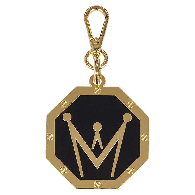 미스페라  옥타곤 백 참 골드