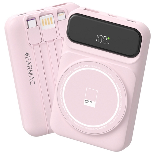 이어맥  PD 22.5W 빌트인 케이블 마그네틱 보조배터리 PTPB-09 10000mAh