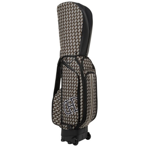 LF 헤지스골프 H로고 패턴 휠 캐디백 HWGF4F901IV