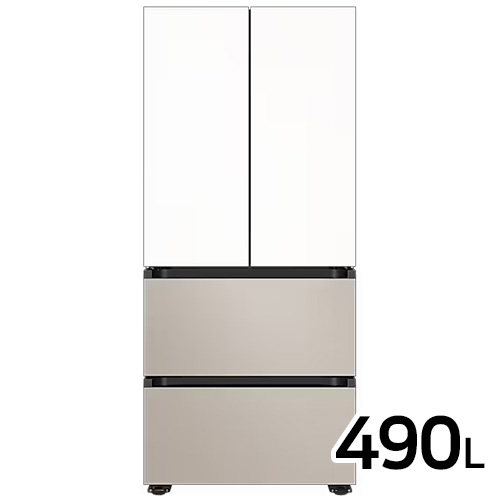 삼성전자 비스포크 AI 김치플러스 새틴 RQ49DB9401AP (화이트+베이지)