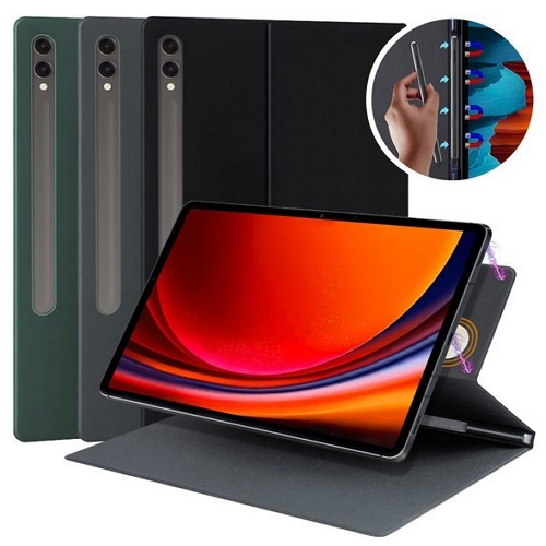 태블리스  갤럭시탭S10 플러스 마그네틱 S펜 홀더 북커버 케이스