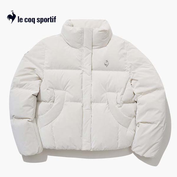 르꼬끄스포르티브  뤼미에르 크롭 다운점퍼 QP422ODJN1