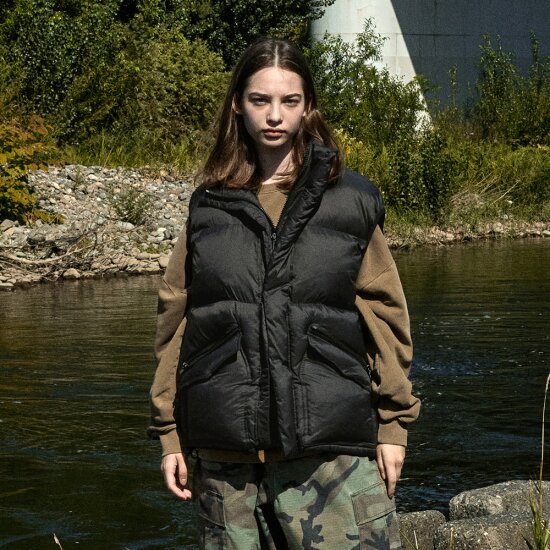 플루크(FLUKE) 오버핏 푸퍼 패딩 베스트_FVT206