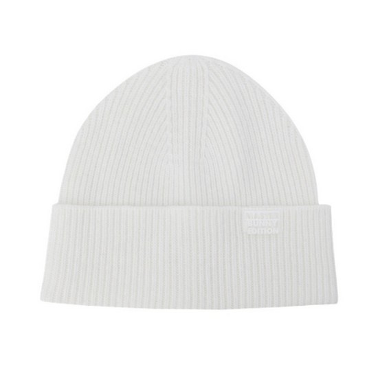 마스터바니에디션  심플 스퀘어 로고 뱃지 비니 411D4CP404_IV