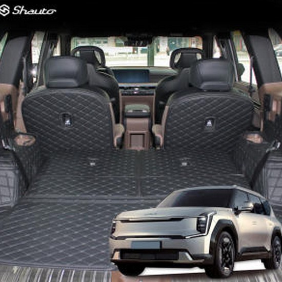 샤오토  기아 EV9 트렁크매트 풀커버 세트