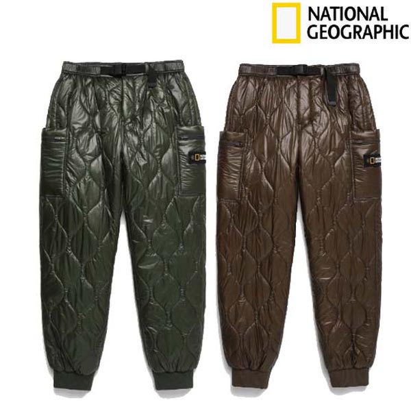 내셔널지오그래픽 NRN라인 경량 퀼팅 팬츠 N244MPT060
