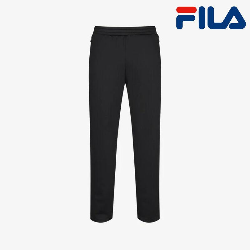 휠라  기모 스트레이트 트레이닝 팬츠 FS2FPG4201U_BLK