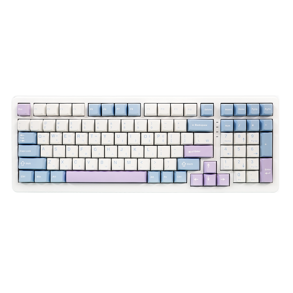 QSENN  Q99 유무선 기계식 블루퍼플