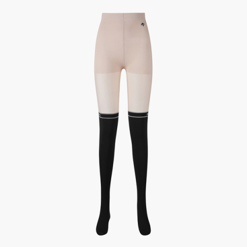 데상트골프  니삭스 일체형 스타킹 BLKG DP32WFET82