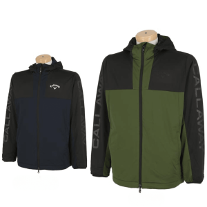 캘러웨이  바람막이 메쉬 안감 긴팔 풀집 후드 블루종 C24215106-2024