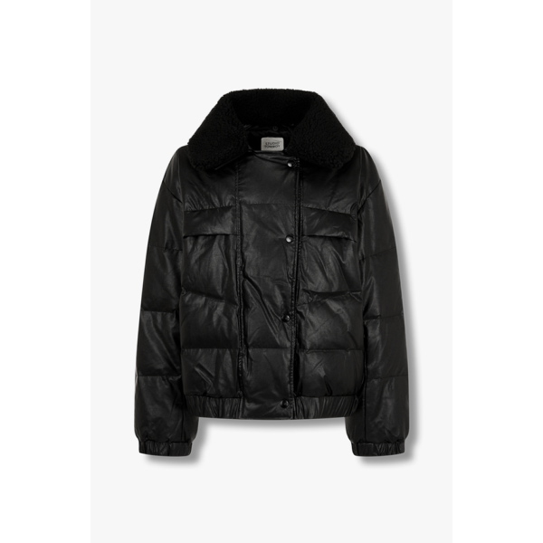 스튜디오톰보이 여성 니트카라 레더다운 9174414985